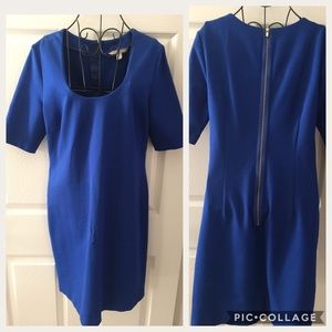 Royal blue dress